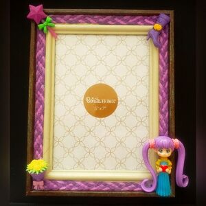 Custom embellished picture frame